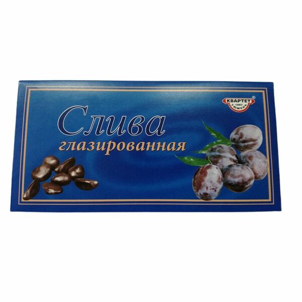 Конфеты КВАРТЕТ Слива в шоколаде