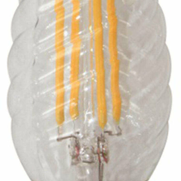 Лампа светодиодная Premium (Премиум) E27 2700К теплый свет, витая свеча, 7 Вт ТМ REV (РЕВ)