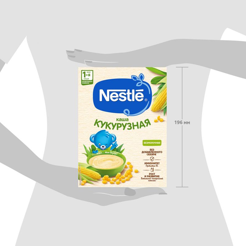 

Каша Nestle безмолочная кукурузная для начала прикорма 200 г