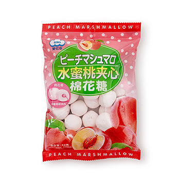 Зефир Eiwa с персиковой начинкой 90г, Китай