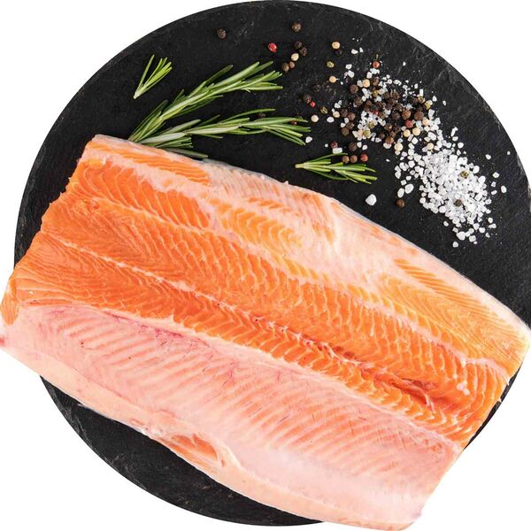 Форель охлаждённая, пласт, Мурманск, (1 штука ~ 1,8 кг)