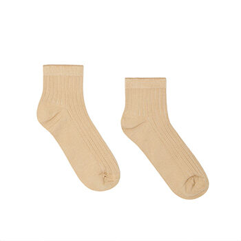 Носки Belle you средняя длина хлопок цвет бежевый р.38-39 (25)