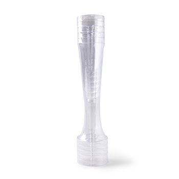 Бокалы одноразовые Cose Belle для шампанского прозрачные 6шт., Китай