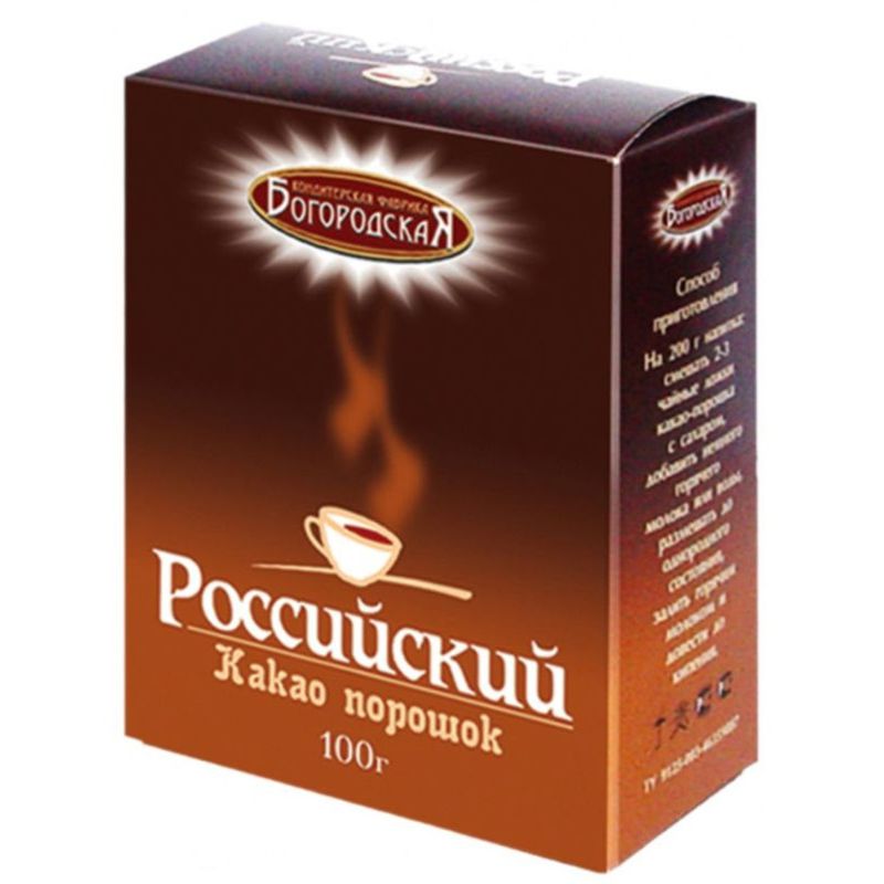 

Какао-порошок Россия - Щедрая душа! российский 100 г дизайн упаковки в ассортименте