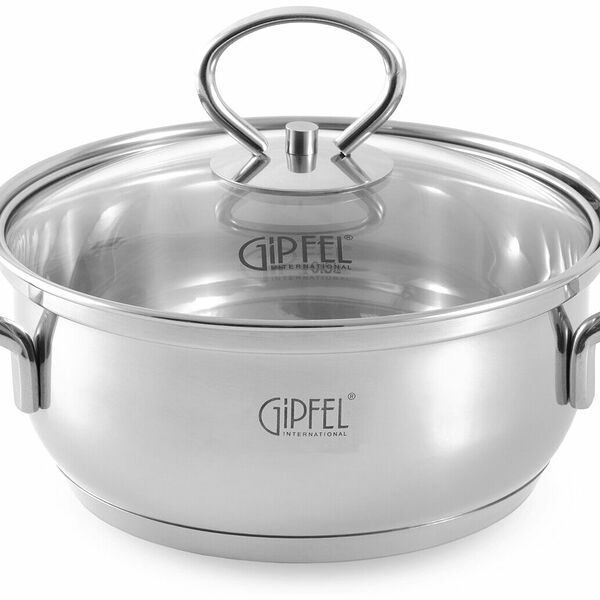 Кастрюля GIPFEL Sofia, 5.1 л, диаметр 24 см