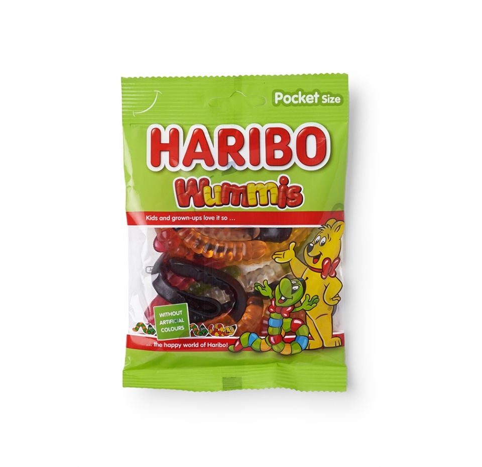 

Мармелад Haribo Червяк Вуммис жевательный HARIBO 100г, Венгрия