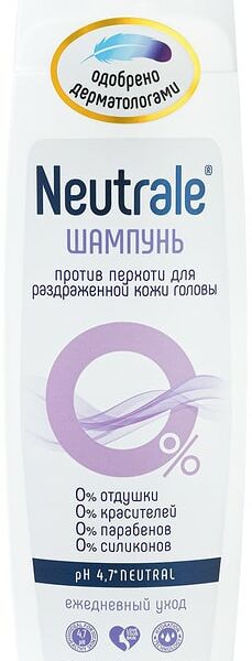 Шампунь для волос Neutrale против перхоти для раздраженной кожи головы 400мл