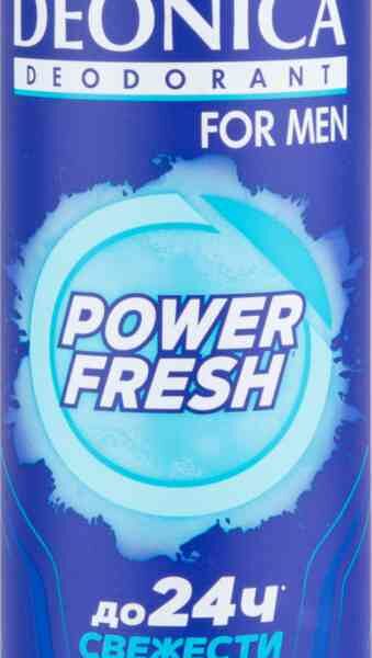 Дезодорант мужской Deonica power fresh vegan formula