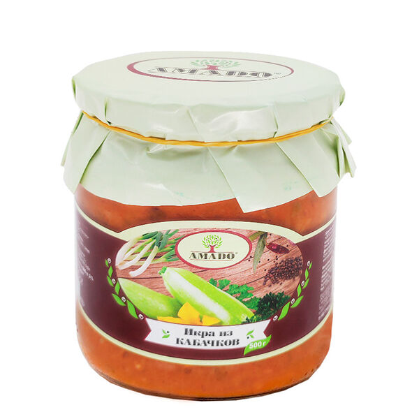 Икра из кабачков Amado, 500 г