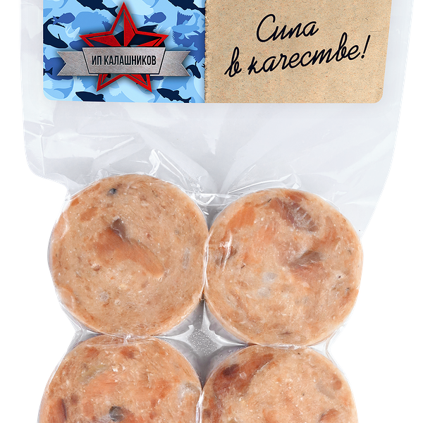 Медальоны рыбные из горбуши Рыбный цех замороженные