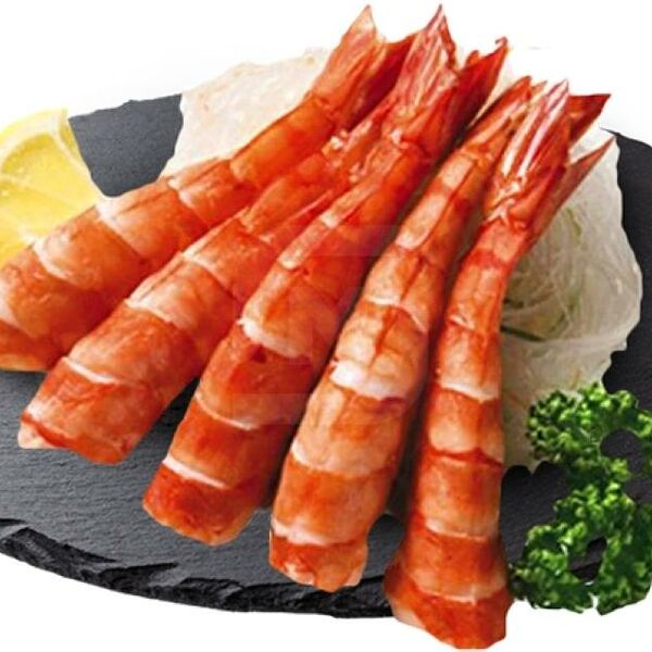 Креветка Аргентинская красная без головы, вес ~0.5 кг