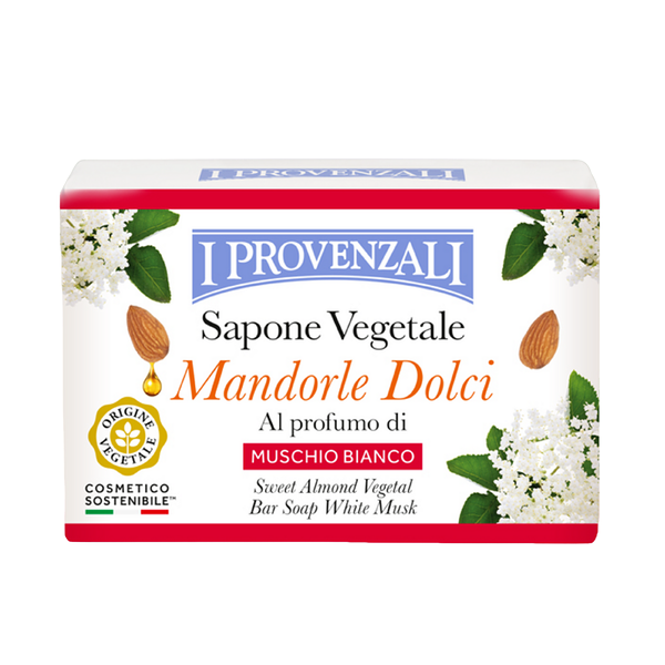 Мыло I Provenzali Сладкий мендаль-Белый мускус