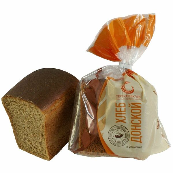 Хлеб формовой СЕРПУХОВХЛЕБ Донской, часть изделия