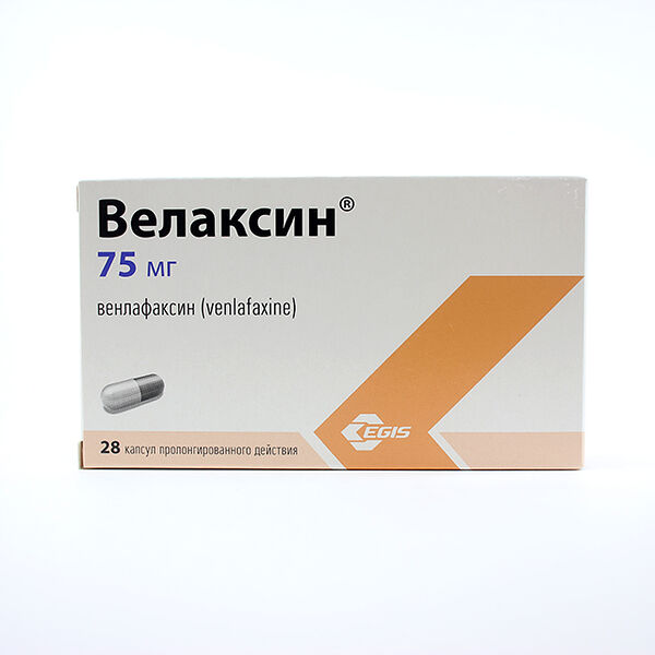 Velaxin DPC 75мг N28