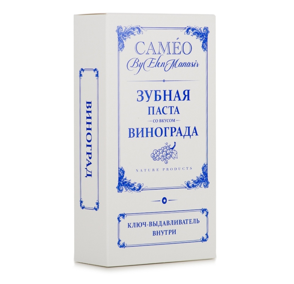 

Зубная паста Cameo by Elen Manasir виноград 75 мл, Россия