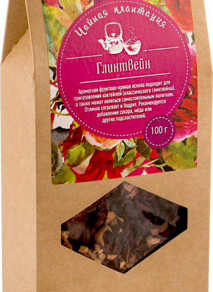 Чай фруктово-травяной ЛЕНТА Глинтвейн листовой