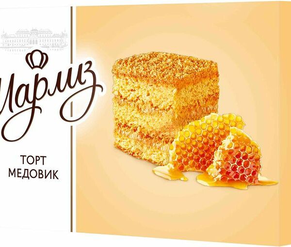 Торт Шарлиз медовик 350г