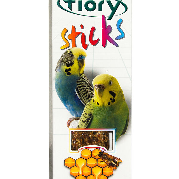 Палочки для попугаев Fiory Sticks Мёд 2х30 г