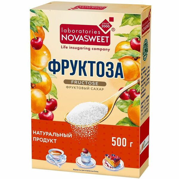 Фруктоза Novasweet, 500г