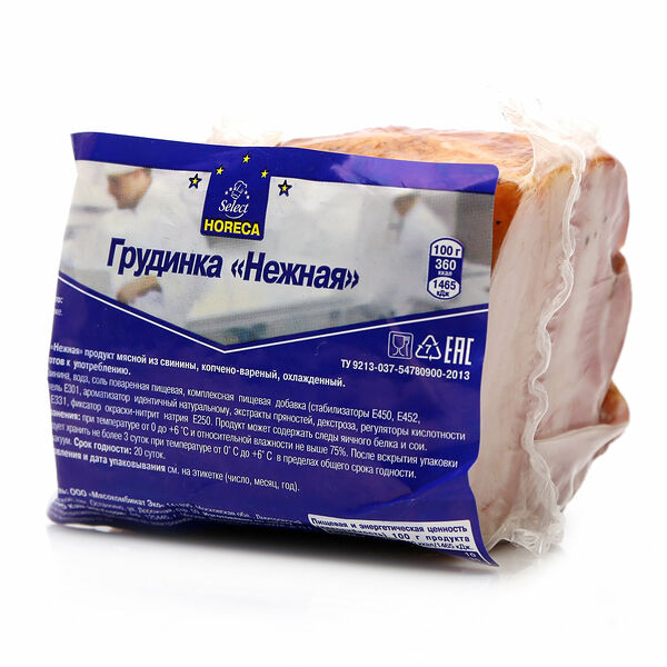 Грудинка нежная ТМ Metro Chef (Метро Шеф)