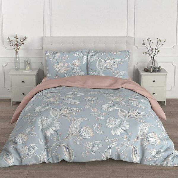 Комплект постельного белья Для Snoff Мариберри, Евро, наволочки 70х70 см, сатин