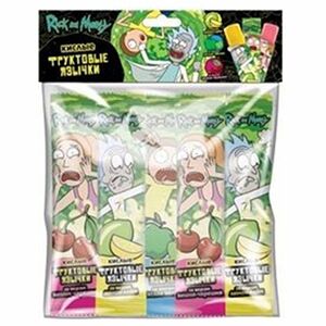 Конфеты Конфитрейд Фруктовые язычки жевательные лимон-лайм вишня-черешня яблоко