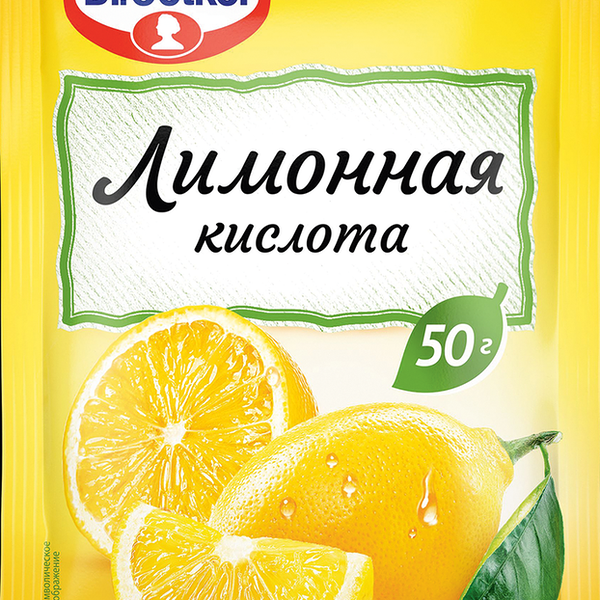 Лимонная кислота Dr. Oetker пищевая