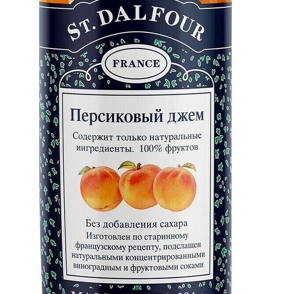 Джем персиковый St. Dalfour