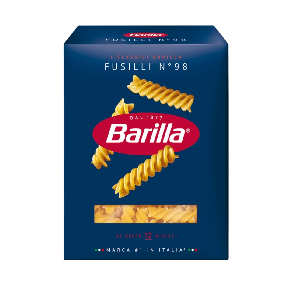 

Макаронные изделия Barilla Fusilli №98 из твёрдых сортов пшеницы, 450 г