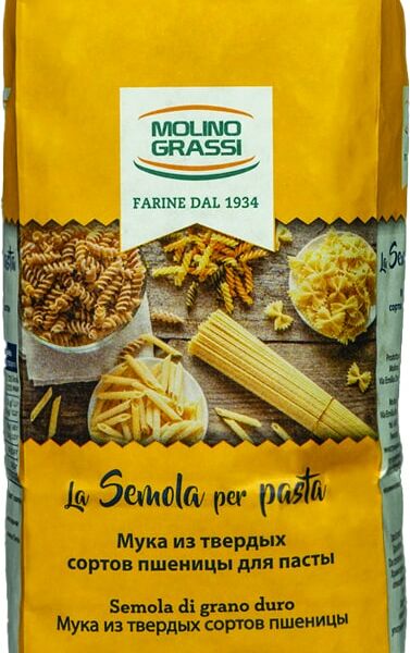 Мука Molino Grassi Из твердых сортов пшеницы 1кг