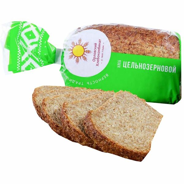 Хлеб ХК ОРЛОВСКИЙ Цельнозерновой, в нарезке 300г