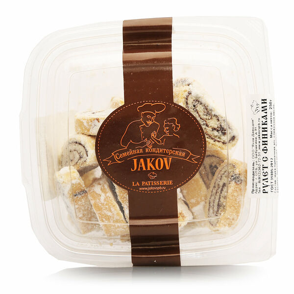 Рулет с джемом ТМ Яков Давыдов