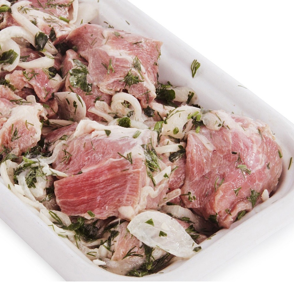 

Шашлык из свинины в кефирном маринаде от "Азбуки Вкуса", Россия