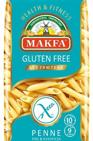 Макароны Makfa Penne рис&кукуруза Без глютена перья
