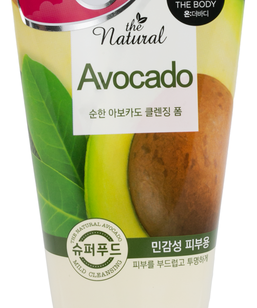 Пенка для умывания OTB Natural Avocado, с маслом авокадо и фруктовым экстрактом, 120мл