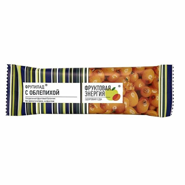 Фруктовый батончик Фрутилад Фруктовая энергия с облепихой