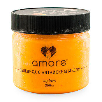 Мороженое сорбет Amore Облепиха с алтайским мёдом 300 г