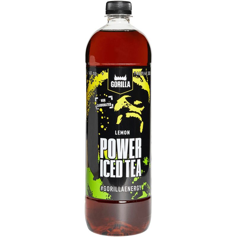

Холодный чай Gorilla Power Tea Lemon со вкусом лимона 1 л