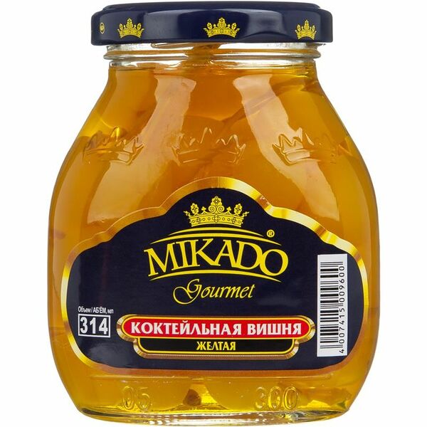 Коктейльная вишня желтая Mikado