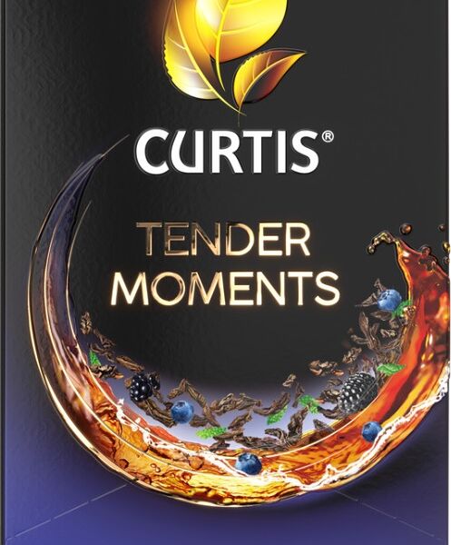 Чай кертис 25 пак*1, 5 нежные моменты черный