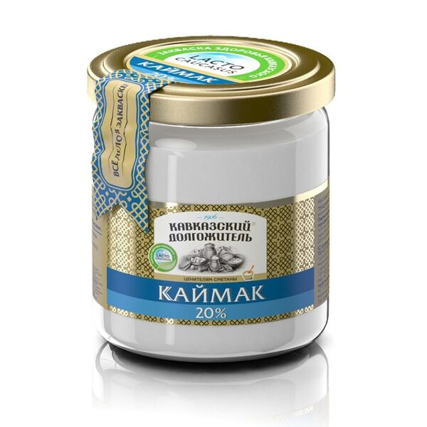 Каймак Кавказский долгожитель 20%