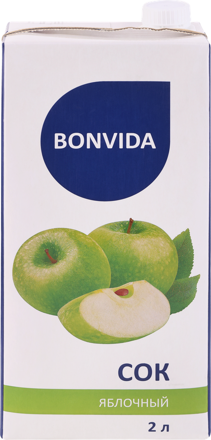 

Сок Bonvida Яблочный 2 л
