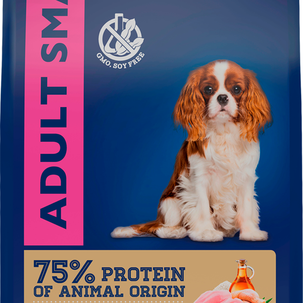 Сухой корм с курицей для взрослых собак мелких пород Brit Premium