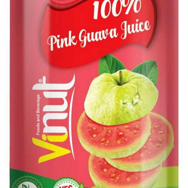 Сок Vinut Розовая гуава 100% 330мл