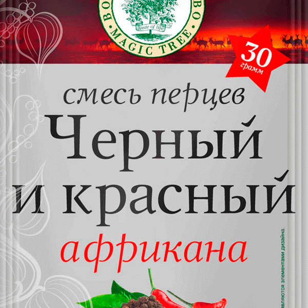 Волшебное дерево Смесь перцев черного/ красного