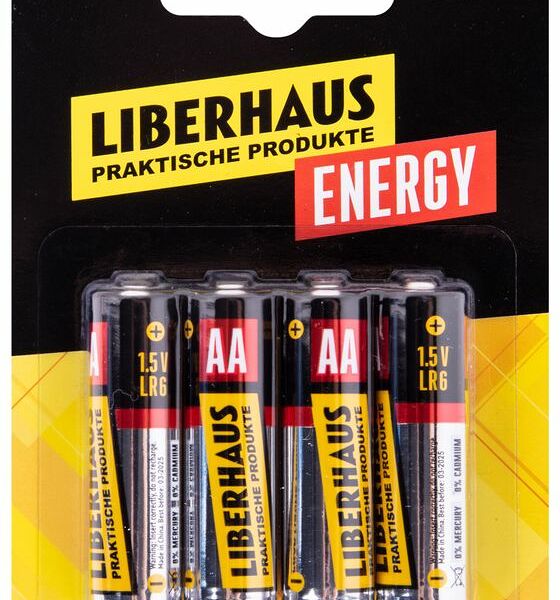 Элемент питания Liberhaus первичный тип AA, 4шт