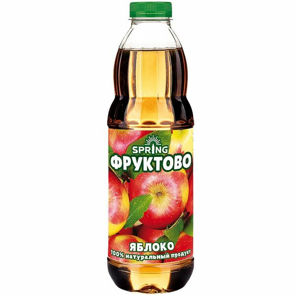 Сок SPRING Вкусный Яблочный