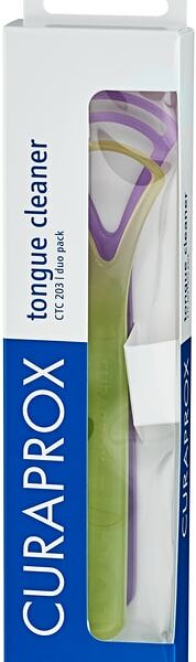Набор скребков для языка Curaprox 2шт