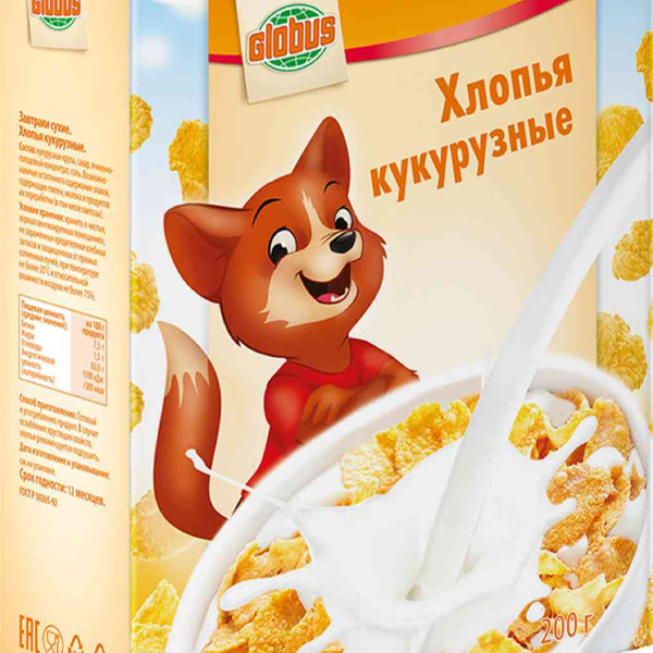 Хлопья кукурузные Глобус
