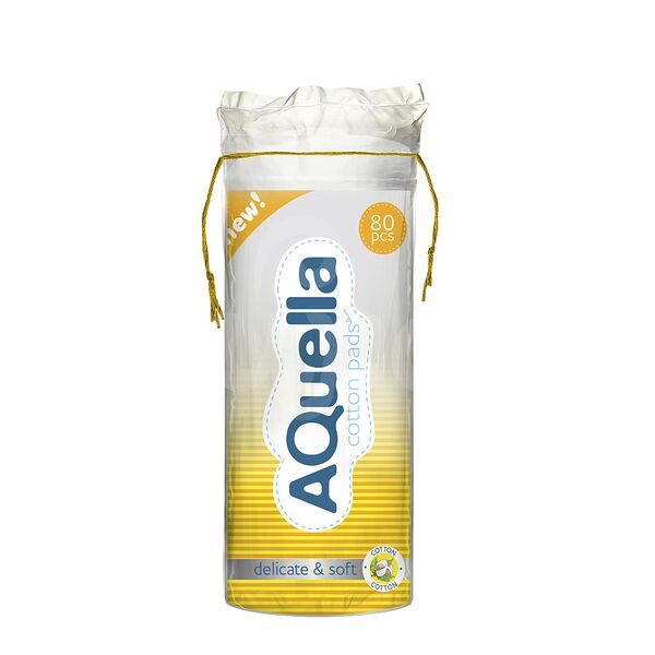 Ватные диски Aquella 80шт пакет